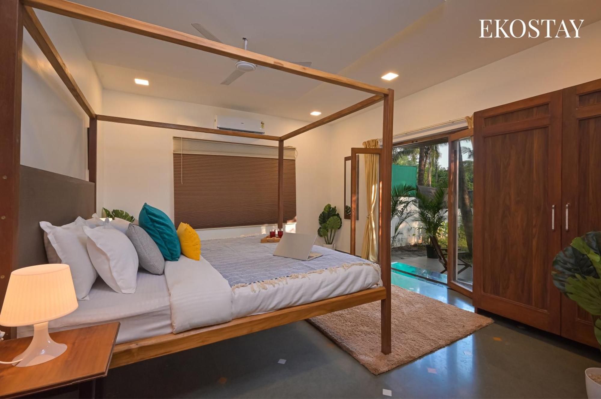 Ekostay - Serenity Villa อลีบาก ภายนอก รูปภาพ