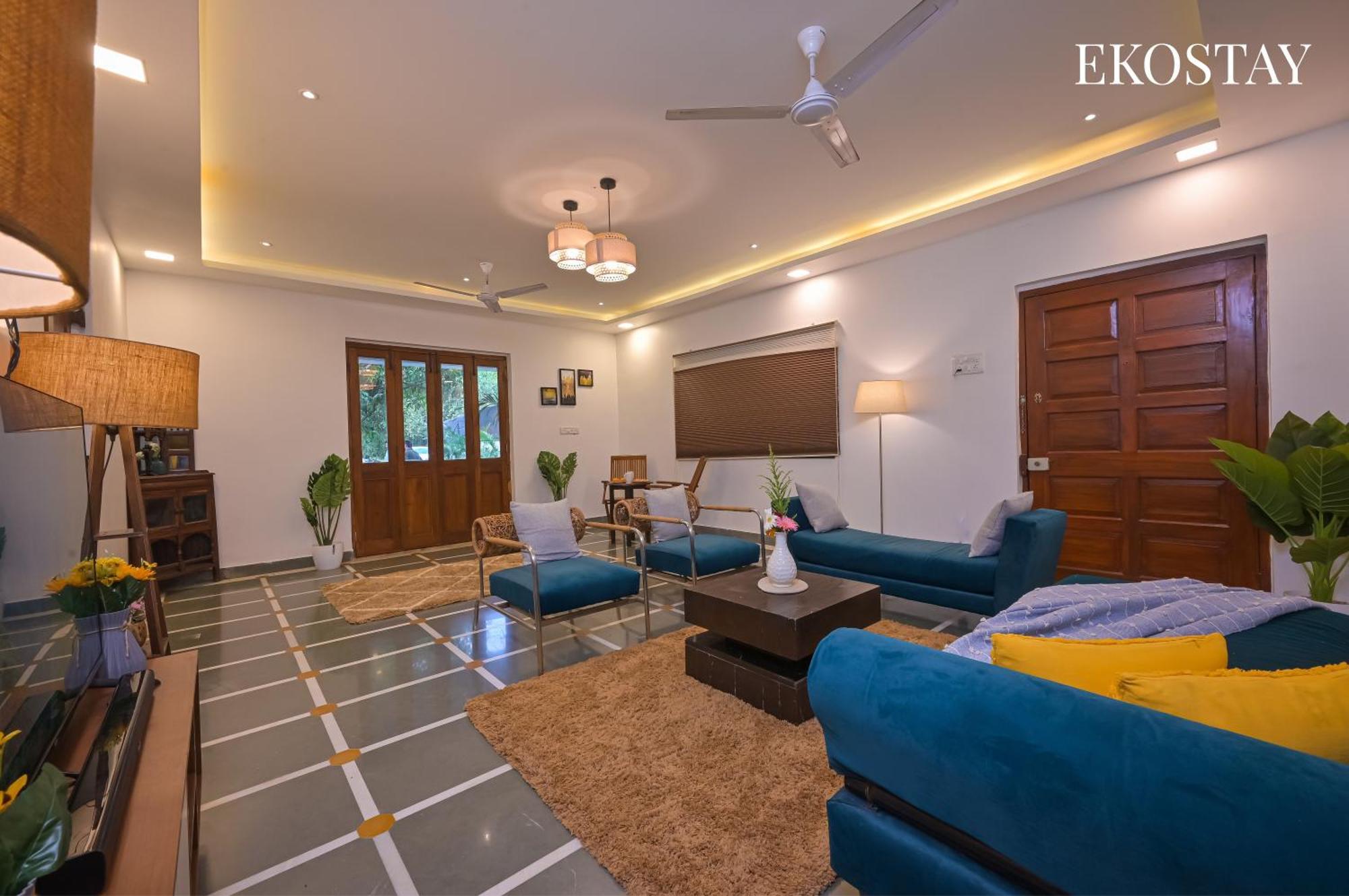 Ekostay - Serenity Villa อลีบาก ภายนอก รูปภาพ