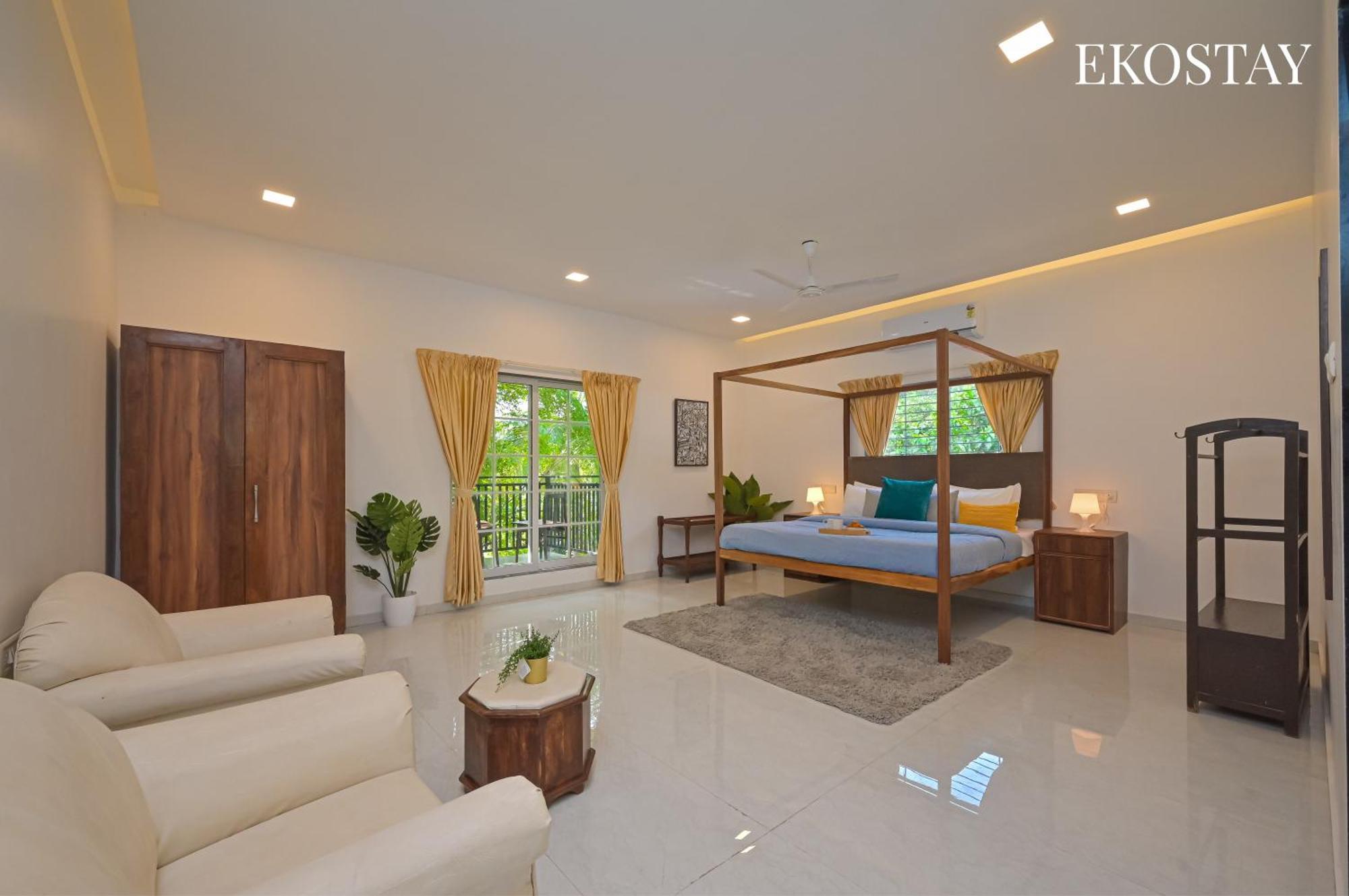 Ekostay - Serenity Villa อลีบาก ภายนอก รูปภาพ